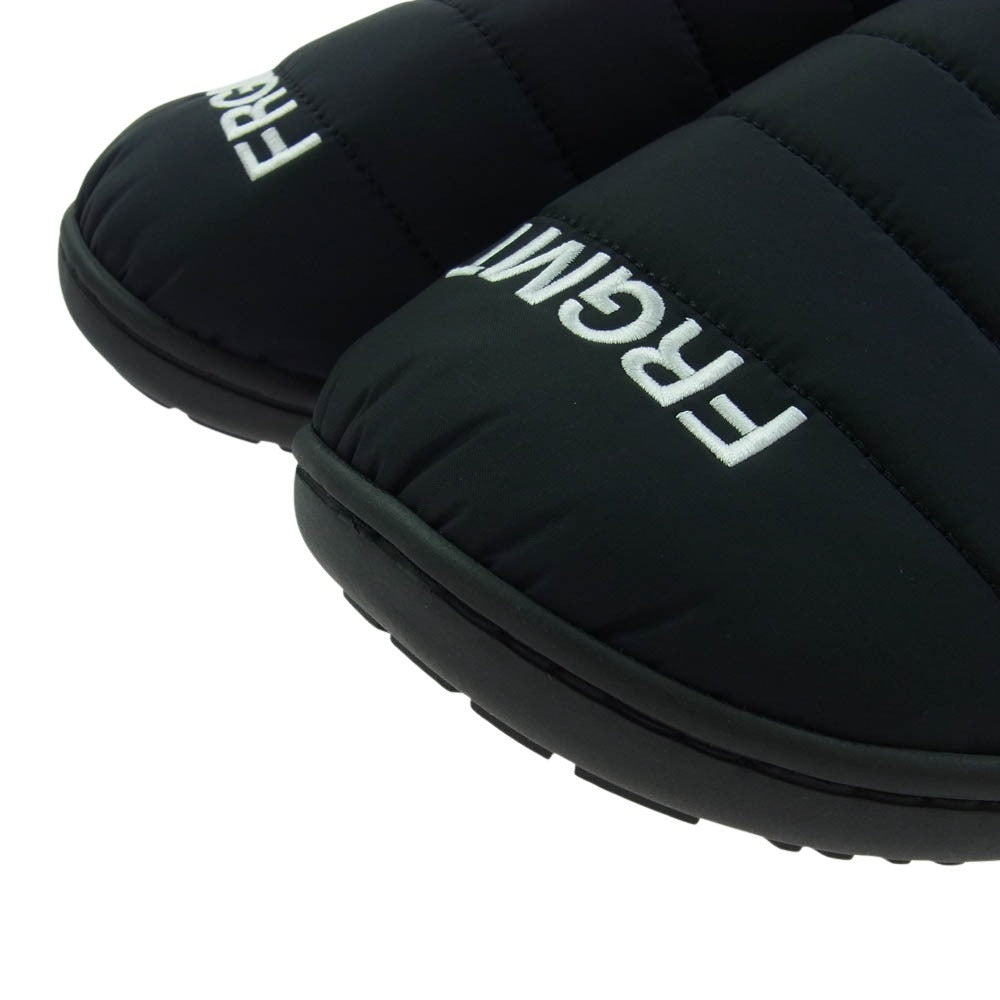 FRAGMENT DESIGN フラグメントデザイン × NANGA ナンガ × SUBU スブ winter sandal ウィンター サンダル ブラック系 26-27.5cm【新古品】【未使用】【中古】