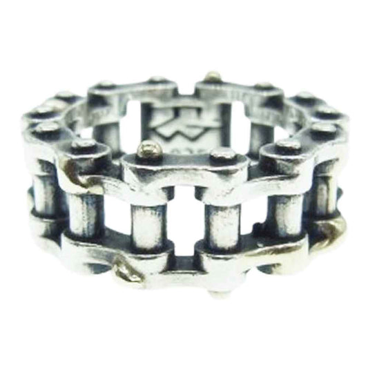 TRAVIS WALKER トラヴィスワーカー ドライブチェーンリング 18K ロウカスタム リング シルバー系【中古】