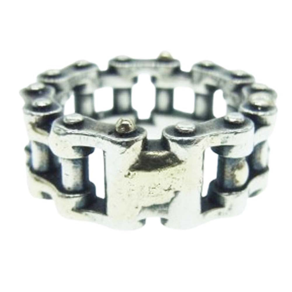 TRAVIS WALKER トラヴィスワーカー ドライブチェーンリング 18K ロウカスタム リング シルバー系【中古】