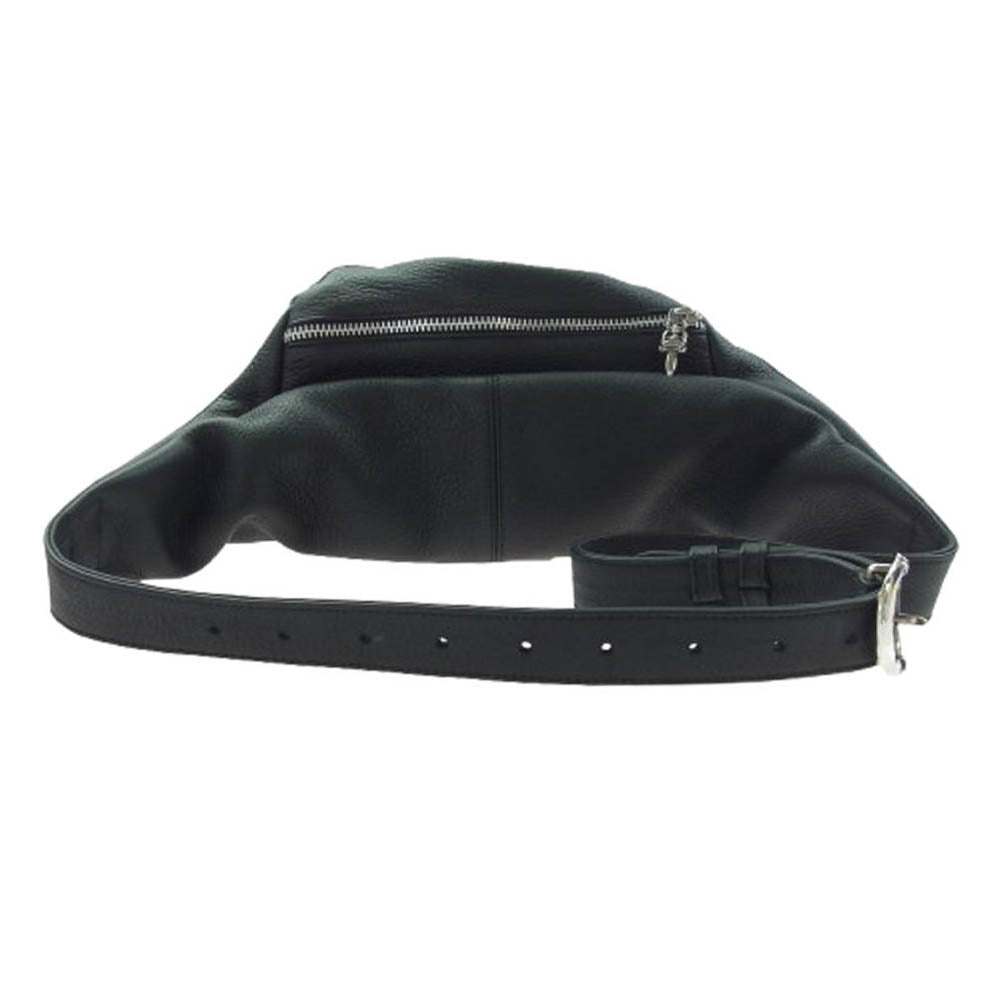 CHROME HEARTS クロムハーツ（原本有） SNAT PACK #1 スナットパック ダガージップ ガンスリンガーベルト レザー ウエストバッグ ブラック系【中古】