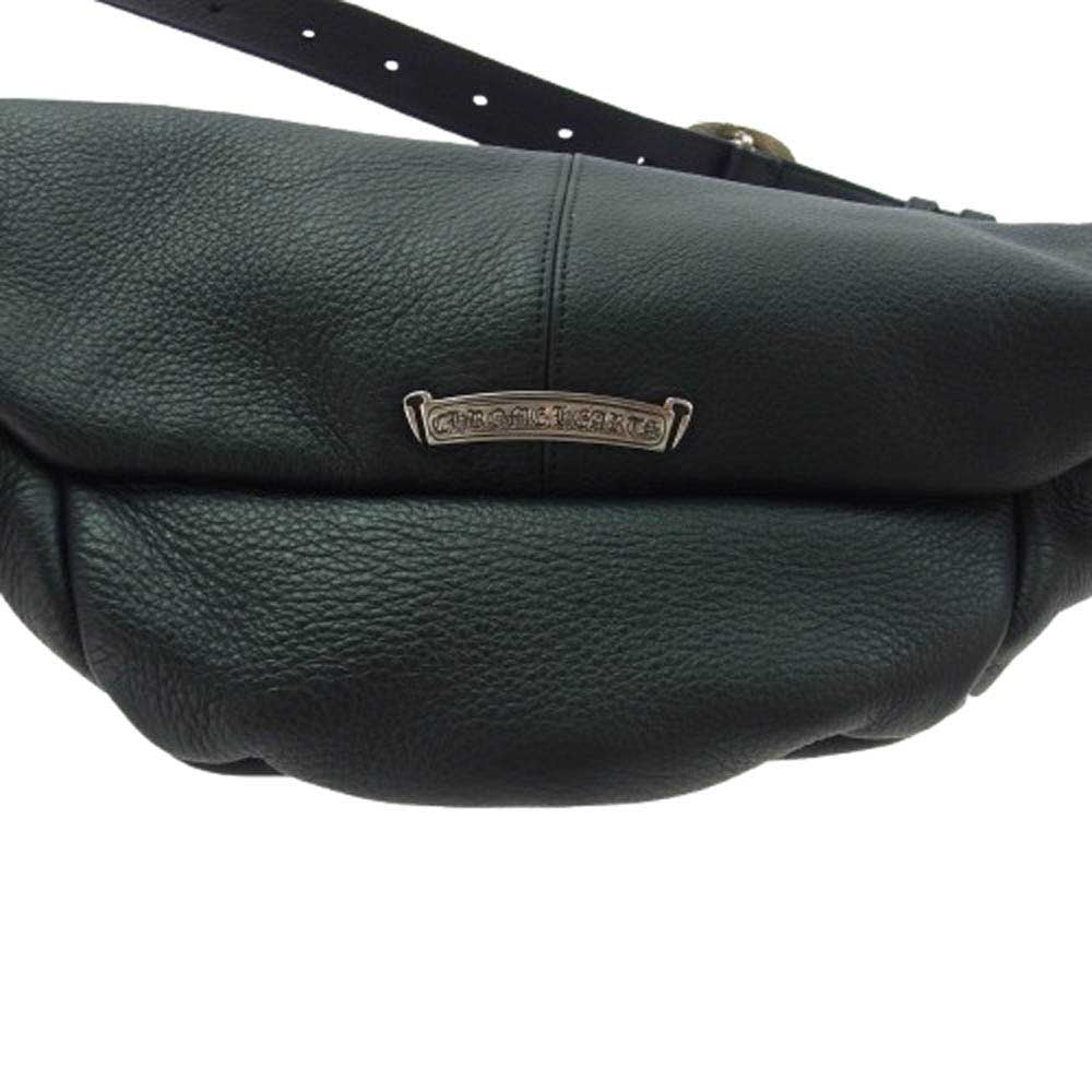 CHROME HEARTS クロムハーツ（原本有） SNAT PACK #1 スナットパック ダガージップ ガンスリンガーベルト レザー ウエストバッグ ブラック系【中古】