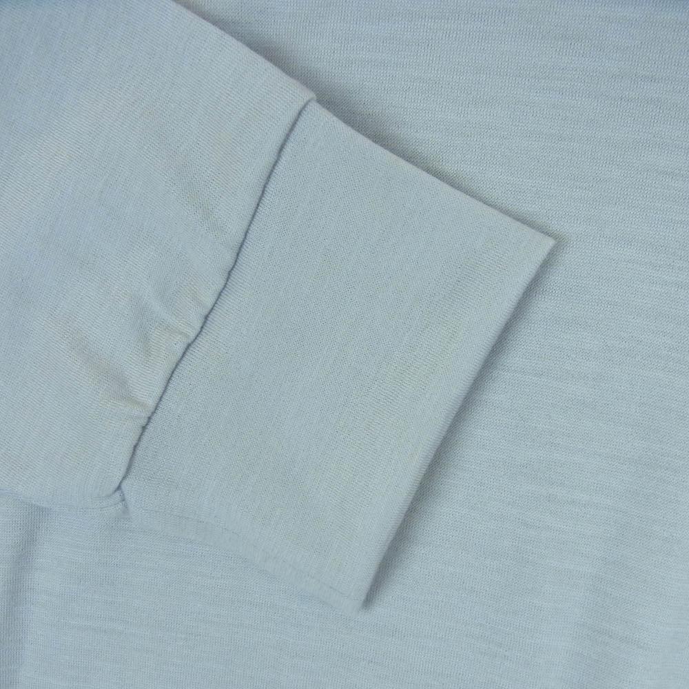 SOPHNET. ソフネット SOPH-250060 WASHABLE WOOL LS TOP サマーウール クルーネック ニット グレー系 M【新古品】【未使用】【中古】