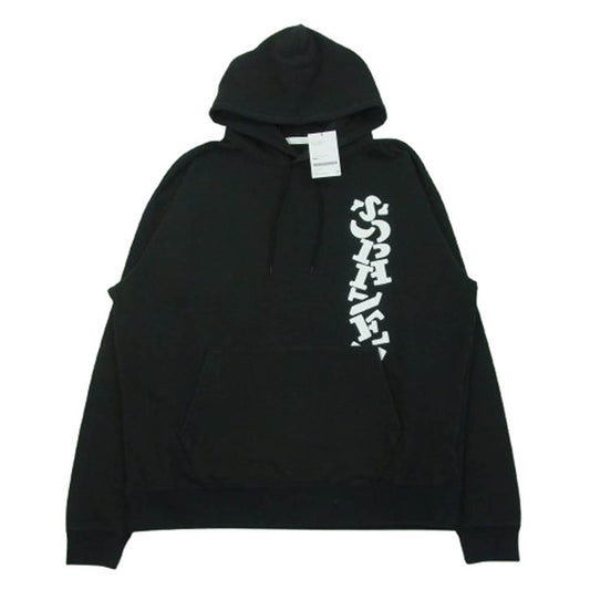 SOPHNET. ソフネット SOPH-250069 SIMON TAYLOR STENCIL HOODIE サイモン テイラー フーディー パーカー ブラック系 XL【極上美品】【中古】