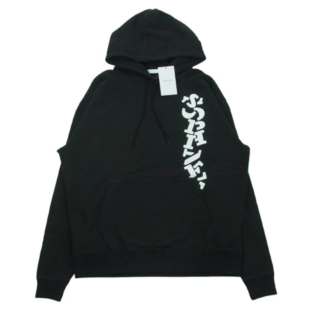 SOPHNET. ソフネット SOPH-250069 SIMON TAYLOR STENCIL HOODIE プルオーバー パーカー ブラック系 S【新古品】【未使用】【中古】