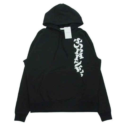 SOPHNET. ソフネット SOPH-250069 SIMON TAYLOR STENCIL HOODIE プルオーバー パーカー ブラック系 S【新古品】【未使用】【中古】