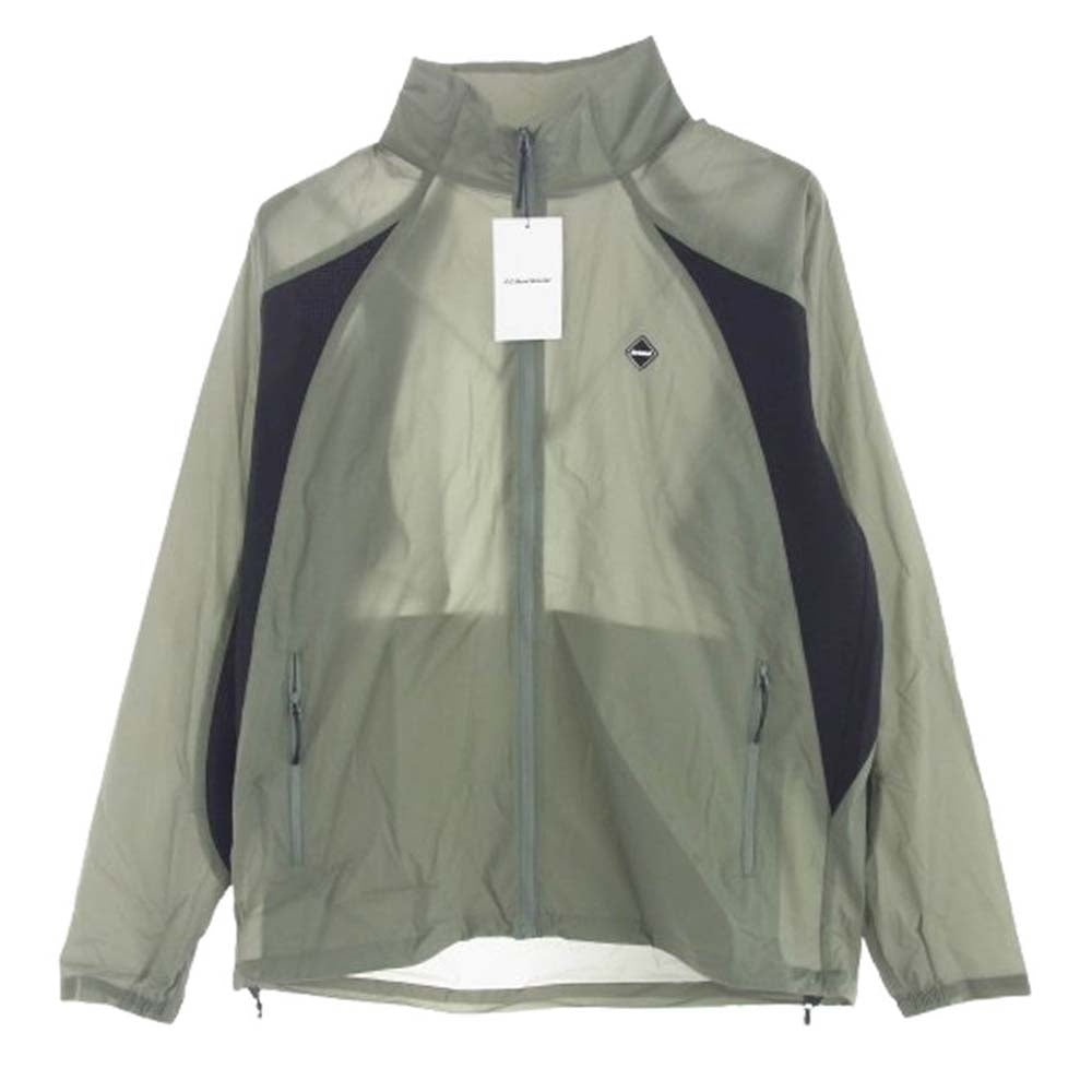 F.C.R.B. エフシーアールビー FCRB-250043 ULTRA LIGHT WEIGHT JACKET ナイロン ジャケット グリーン系 M【新古品】【未使用】【中古】