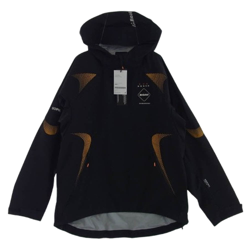 F.C.R.B. エフシーアールビー FCRB-250000 AUTHENTIC UTILITY TEAM HALF ZIP JACKET ハーフジップ ジャケット ブラック系 S【新古品】【未使用】【中古】