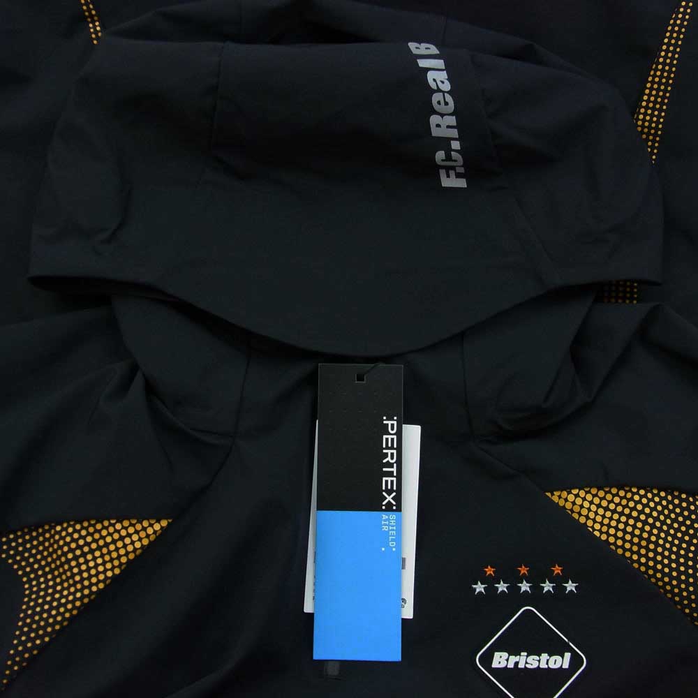 F.C.R.B. エフシーアールビー FCRB-250000 AUTHENTIC UTILITY TEAM HALF ZIP JACKET ハーフジップ ジャケット ブラック系 S【新古品】【未使用】【中古】