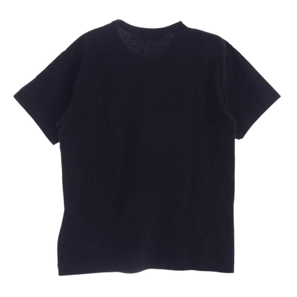 PLAY COMME des GARCONS プレイコムデギャルソン 24SS AX-T064 BLACKBLACK HEART T-SHIRT ハートワンポイント Tシャツ 半袖カットソー ブラック系 M【中古】