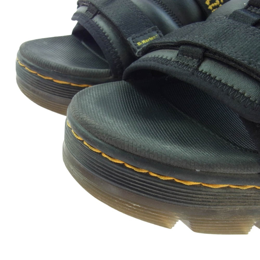Dr.Martens ドクターマーチン 6322 AYCE スライド サンダル ブラック系 UK7【中古】