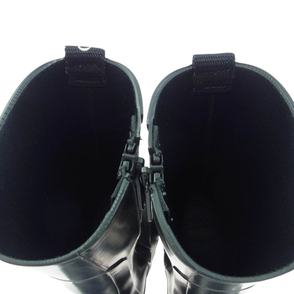 Chloe クロエ CHC19W239G800137W BETTY RAINBOOTS ベティ レインブーツ ロングブーツ ブラック系 37【中古】
