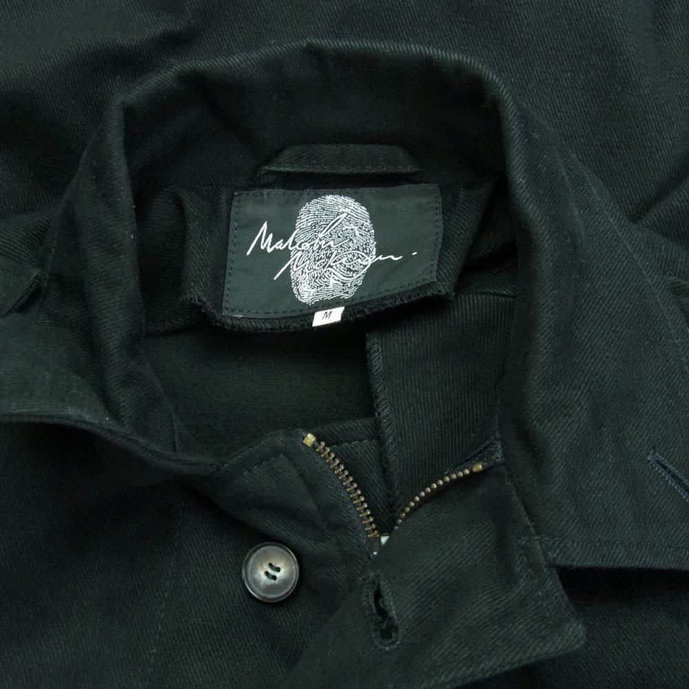 マルコムマクラーレン 90's ミリタリー アーミー シャツジャケット ブラック系 M【中古】