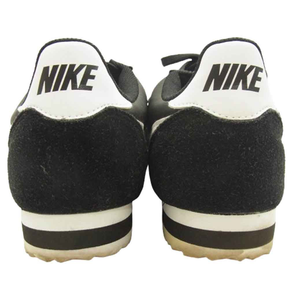 NIKE ナイキ 807472-011 CLASSIC CORTEZ NYLON BLACK WHITE クラシック コルテッツ ナイロン ブラック スニーカー ブラック系 28cm【中古】