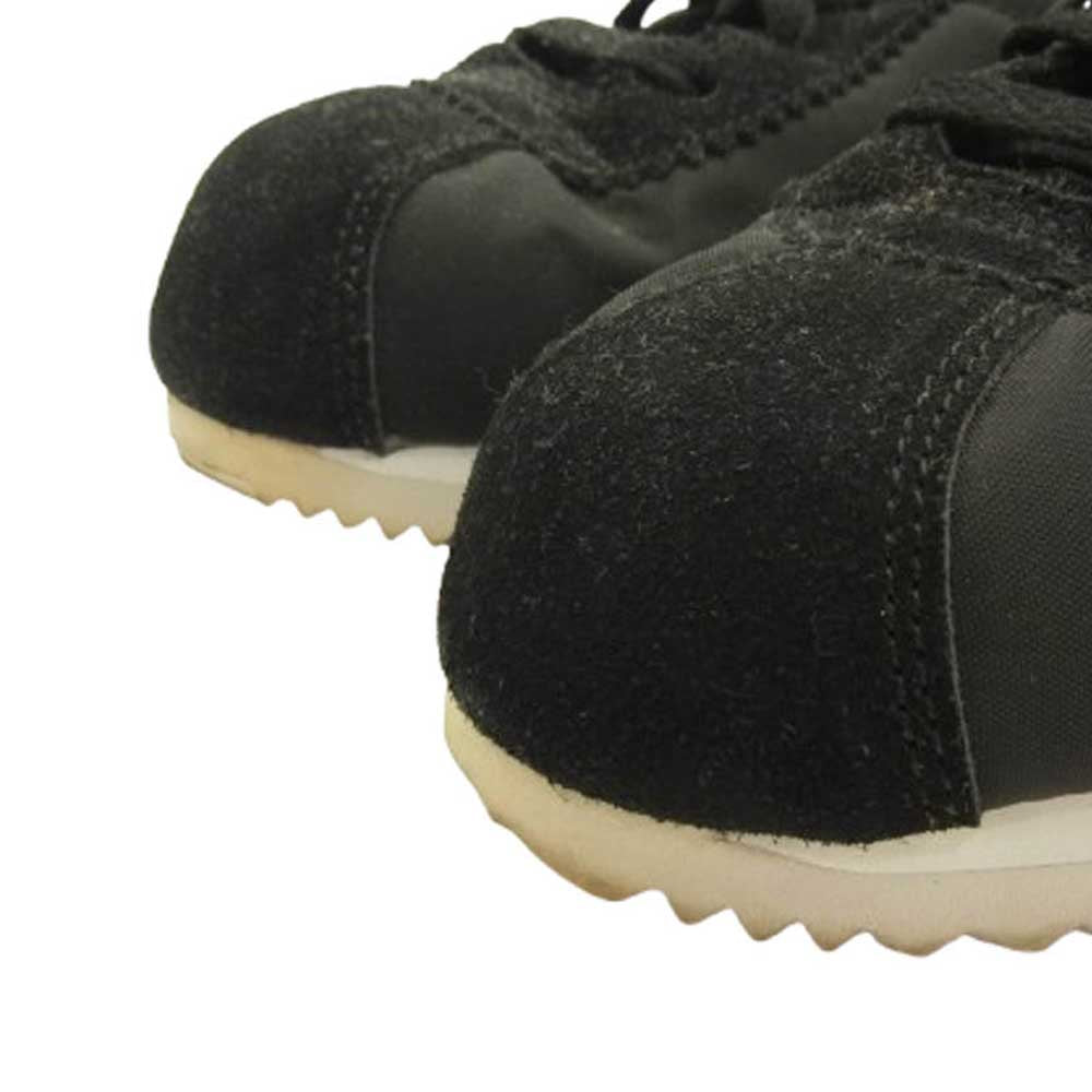 NIKE ナイキ 807472-011 CLASSIC CORTEZ NYLON BLACK WHITE クラシック コルテッツ ナイロン ブラック スニーカー ブラック系 28cm【中古】