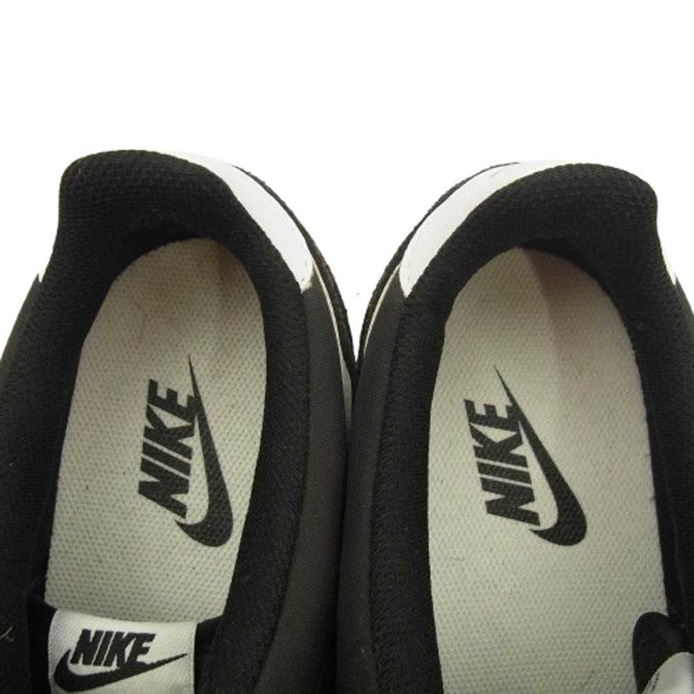 NIKE ナイキ 807472-011 CLASSIC CORTEZ NYLON BLACK WHITE クラシック コルテッツ ナイロン ブラック スニーカー ブラック系 28cm【中古】