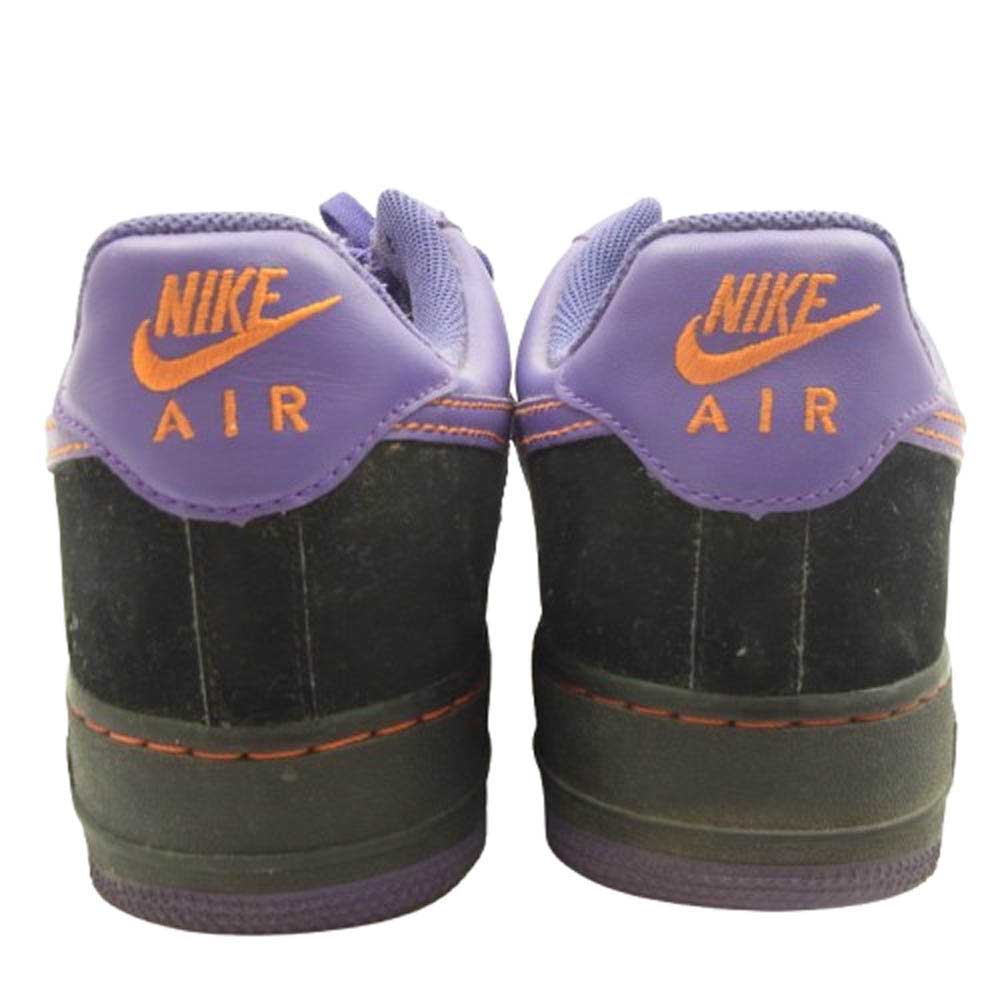 NIKE ナイキ 317295-051 Air Force 1 Low Charles Barkley Suns Away エアフォース1 ロー チャールズ バークレー サンズ アウェイ スニーカー ブラック系 パープル系 27.5cm【中古】