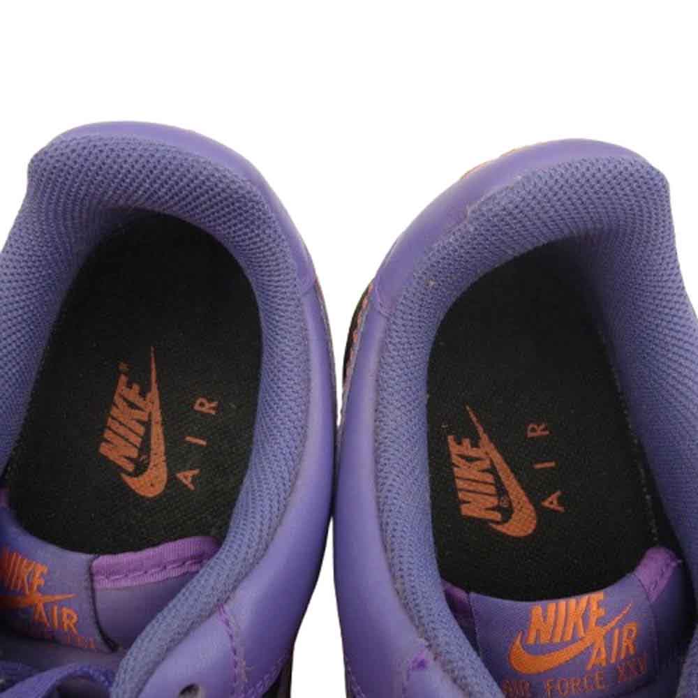NIKE ナイキ 317295-051 Air Force 1 Low Charles Barkley Suns Away エアフォース1 ロー チャールズ バークレー サンズ アウェイ スニーカー ブラック系 パープル系 27.5cm【中古】