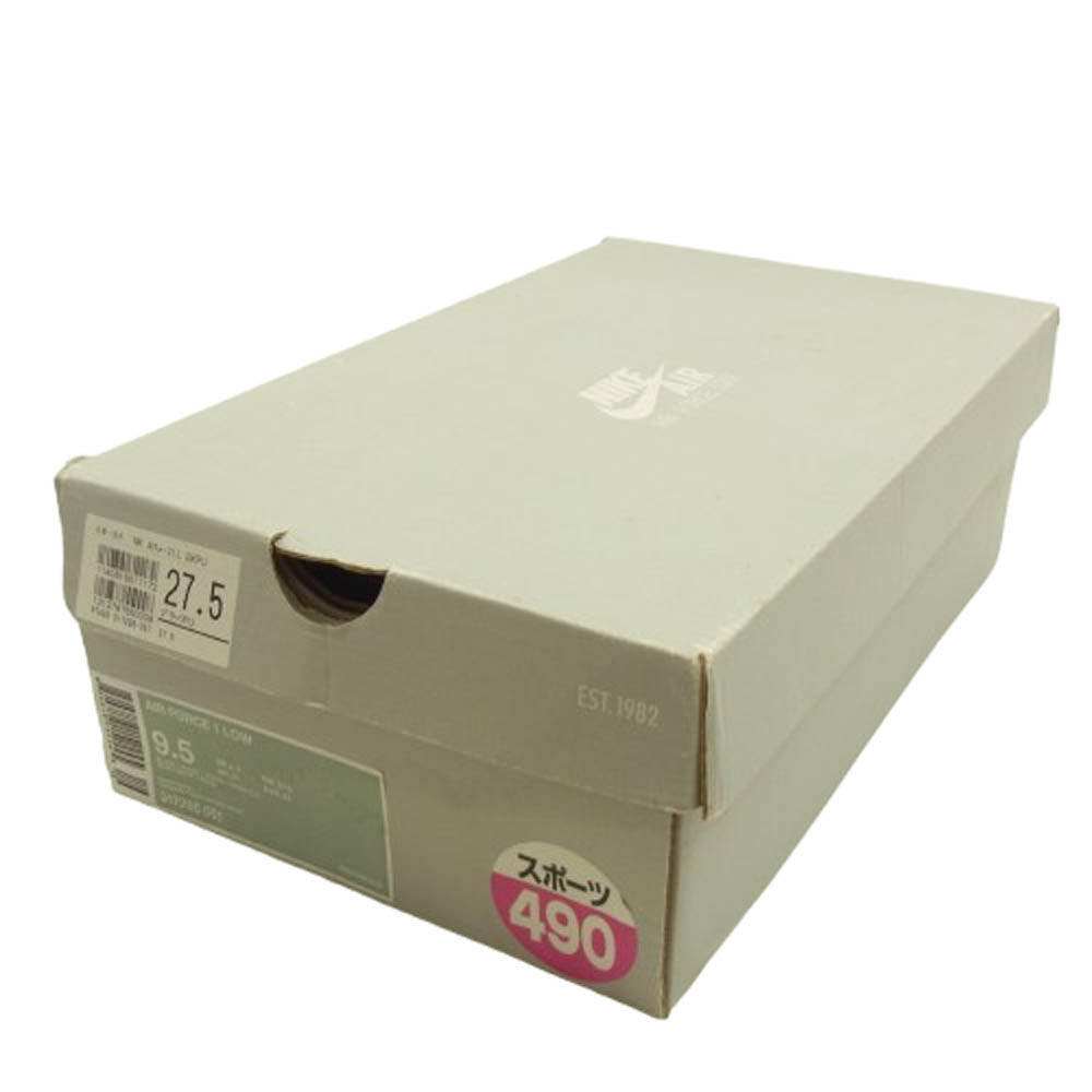 NIKE ナイキ 317295-051 Air Force 1 Low Charles Barkley Suns Away エアフォース1 ロー チャールズ バークレー サンズ アウェイ スニーカー ブラック系 パープル系 27.5cm【中古】