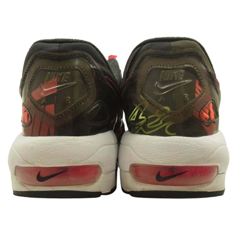 NIKE ナイキ CI5590-001 × ATMOS アトモス AIR MAX 2 LIGHT BLACK エアマックス2ライト ブラック スニーカー 28.5cm【中古】