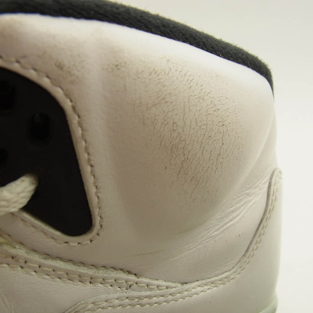 NIKE ナイキ 136027-115 AIR JORDAN 5 RETRO POISON GREEN エアジョーダン5 レトロ ポイズン グリーン スニーカー 28.5cm【中古】