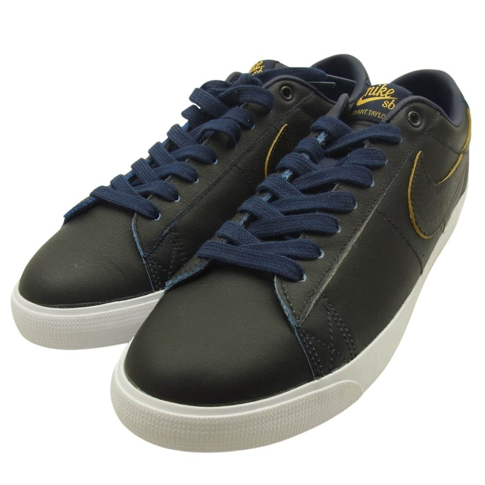 NIKE ナイキ BQ6389-001 × NBA SB BLAZER LOW GT WARRIORS SB ブレーザー ロー GT ウォーリアーズ スニーカ－ 28cm【美品】【中古】