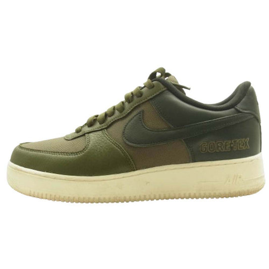 NIKE ナイキ CT2858-200 AIR FORCE 1 LOW GORE-TEX MEDIUM OLIVE エアフォース1 ロー ゴアテックス ミディアムオリーブ スニーカー グリーン系 28cm【中古】