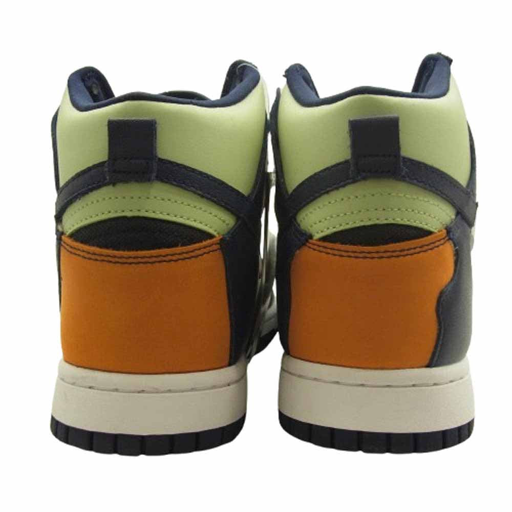 NIKE ナイキ DQ7575-300 Women's Dunk High Pistachio and Midnight Navy ウィメンズ ダンク ハイ ピスタチオ アンド ミッドナイトネイビー スニーカー ピスタチオ アンド ミッドナイトネイビー 28.5cm【中古】