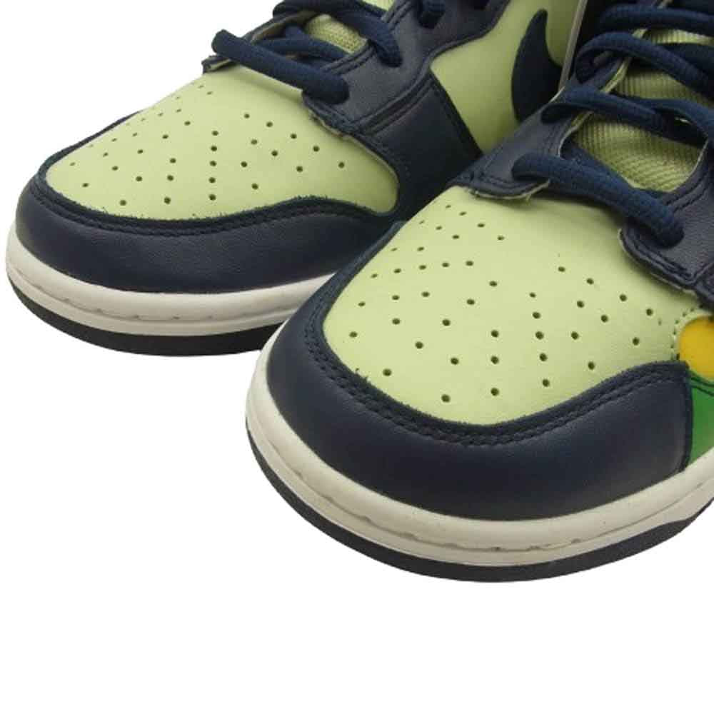 NIKE ナイキ DQ7575-300 Women's Dunk High Pistachio and Midnight Navy ウィメンズ ダンク ハイ ピスタチオ アンド ミッドナイトネイビー スニーカー ピスタチオ アンド ミッドナイトネイビー 28.5cm【中古】