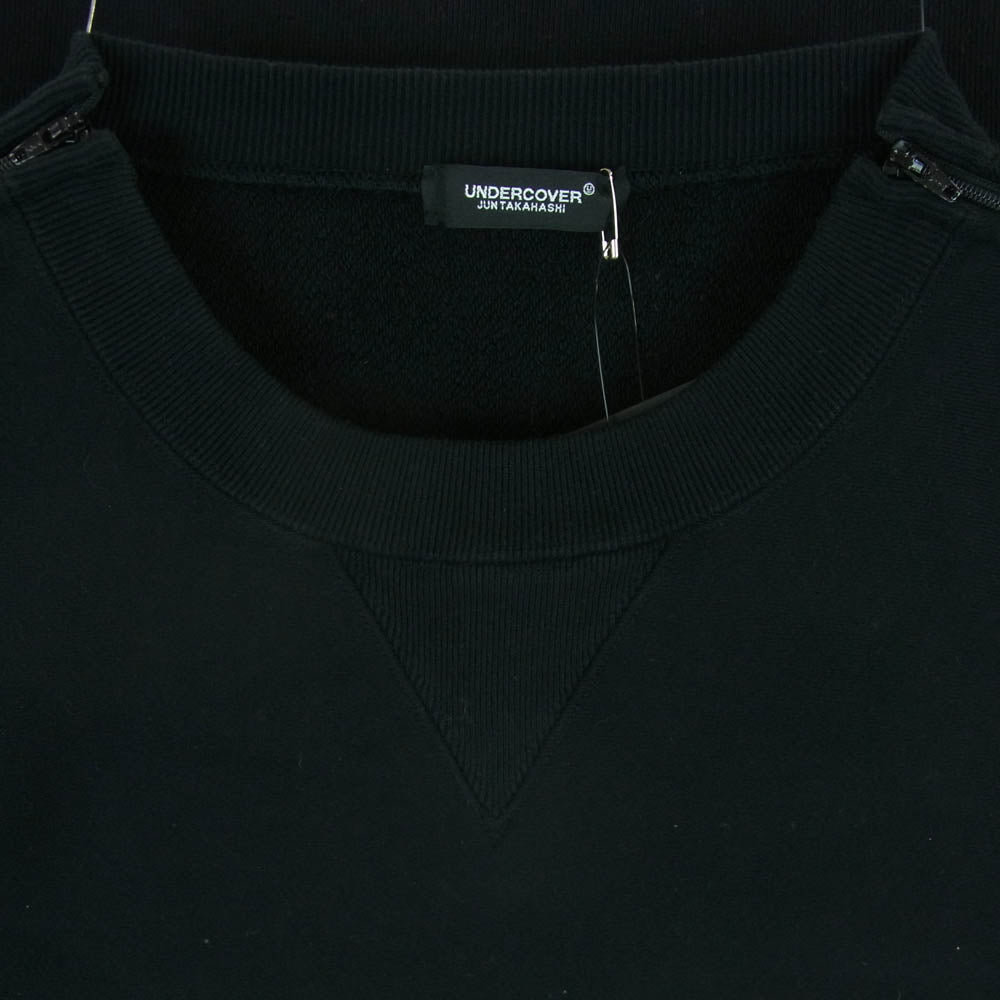 UNDERCOVER アンダーカバー 25SS UC1E9809-2 EXCHANGE エクスチェンジ プルオーバー スウェット ブラック系 3【美品】【中古】