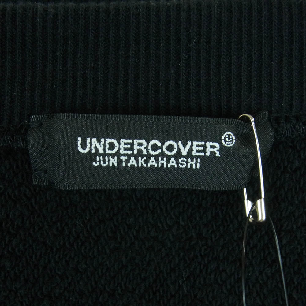 UNDERCOVER アンダーカバー 25SS UC1E9809-2 EXCHANGE エクスチェンジ プルオーバー スウェット ブラック系 3【美品】【中古】