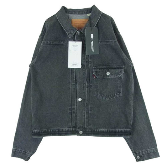 UNDERCOVER アンダーカバー UC1E9202 Levi's リーバイス GIZA刺繍 1st トラッカー デニム ジャケット グレー系 M【極上美品】【中古】
