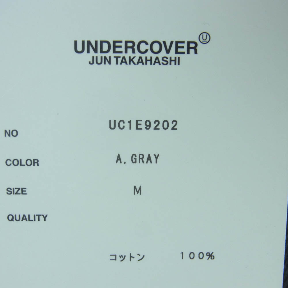 UNDERCOVER アンダーカバー UC1E9202 Levi's リーバイス GIZA刺繍 1st トラッカー デニム ジャケット グレー系 M【極上美品】【中古】