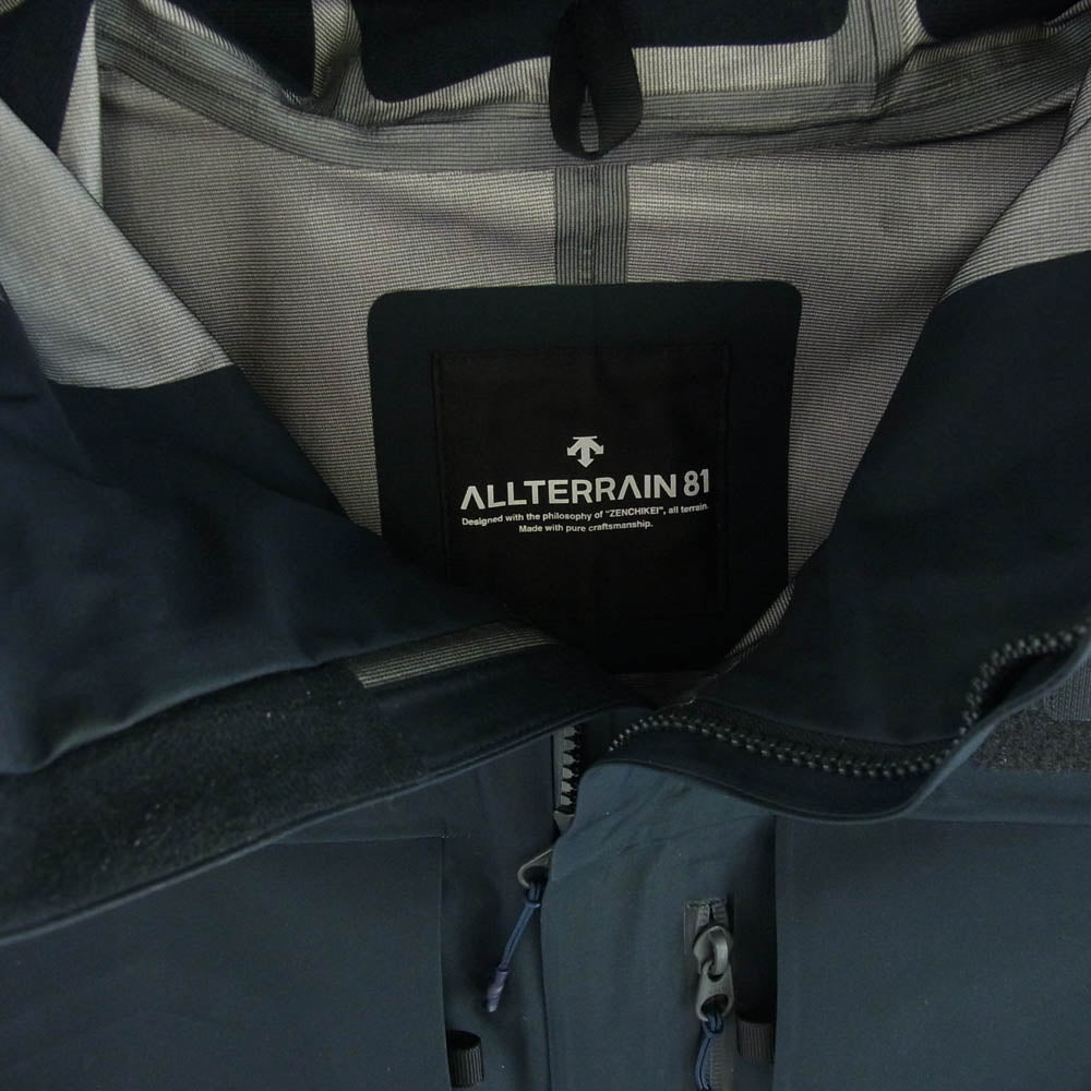 DESCENTE デサント D04FWBAPMB ALLTERRAIN オルテライン STABRIDGE スタブリッジ WORLD TOUR JACKET ワールドツアー ジャケット マウンテンパーカー ブラック系 M【中古】