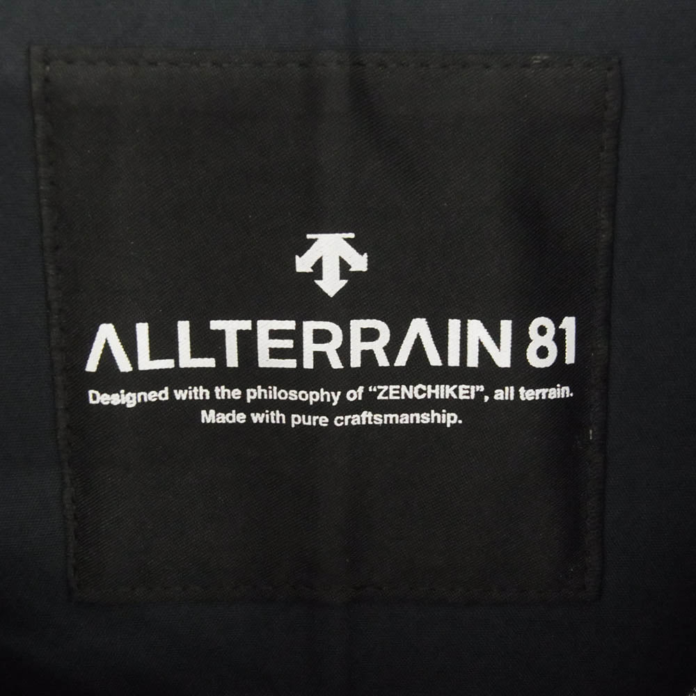 DESCENTE デサント D04FWBAPMB ALLTERRAIN オルテライン STABRIDGE スタブリッジ WORLD TOUR JACKET ワールドツアー ジャケット マウンテンパーカー ブラック系 M【中古】