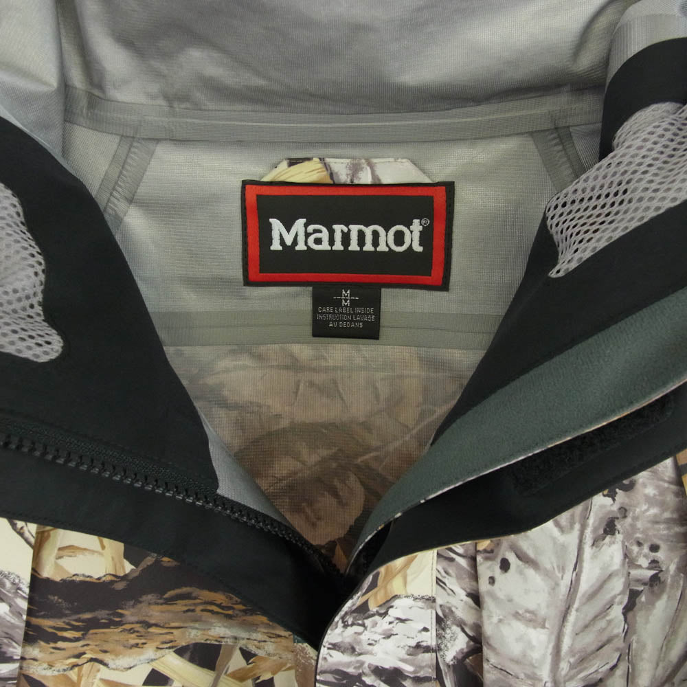 MARMOT マーモット TSAMR326AP × STABRIDGE スタブリッジ 3L ALPINIST JACKET GORE-TEX ゴアテックス アルピニスト ジャケット リアルツリー マルチカラー系 M【美品】【中古】