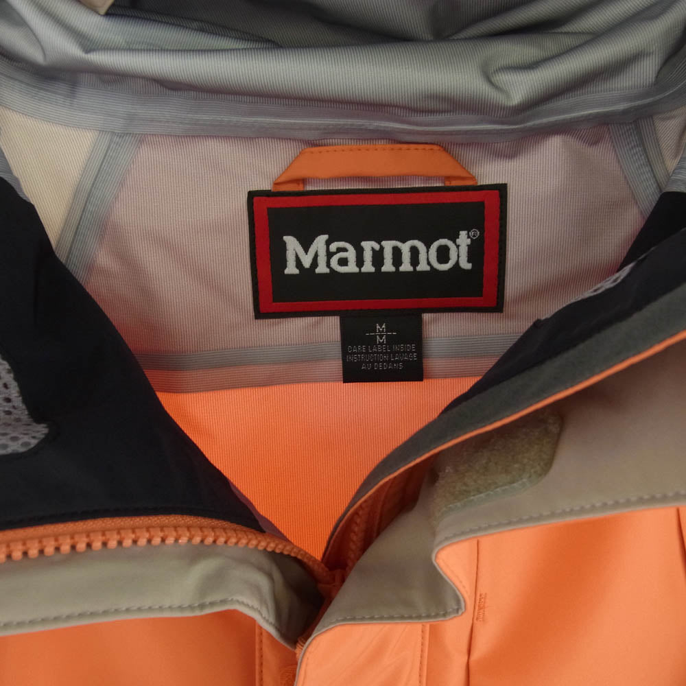 MARMOT マーモット TSFMR210AP × STABRIDGE スタブリッジ 3L ALPINIST JACKET GORE-TEX ゴアテックス アルピニスト ジャケット オレンジ×ベージュ オレンジ系 M【新古品】【未使用】【中古】