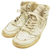 NIKE ナイキ 【観賞用】85年製 オリジナル AIR JORDAN1 エアジョーダン 1 ハイカット スニーカー WHITE × GREY ホワイト系 25.5cm程度【中古】