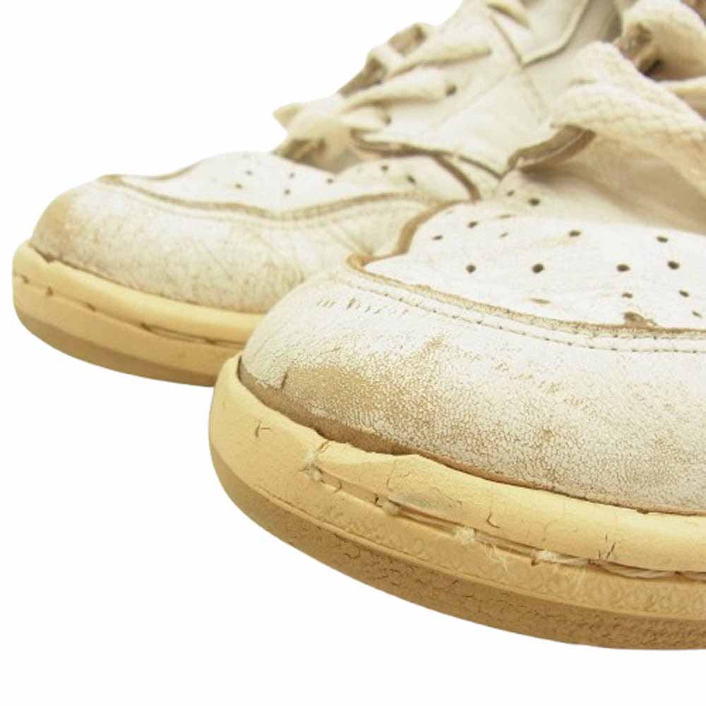 NIKE ナイキ 【観賞用】85年製 オリジナル AIR JORDAN1 エアジョーダン 1 ハイカット スニーカー WHITE × GREY ホワイト系 25.5cm程度【中古】