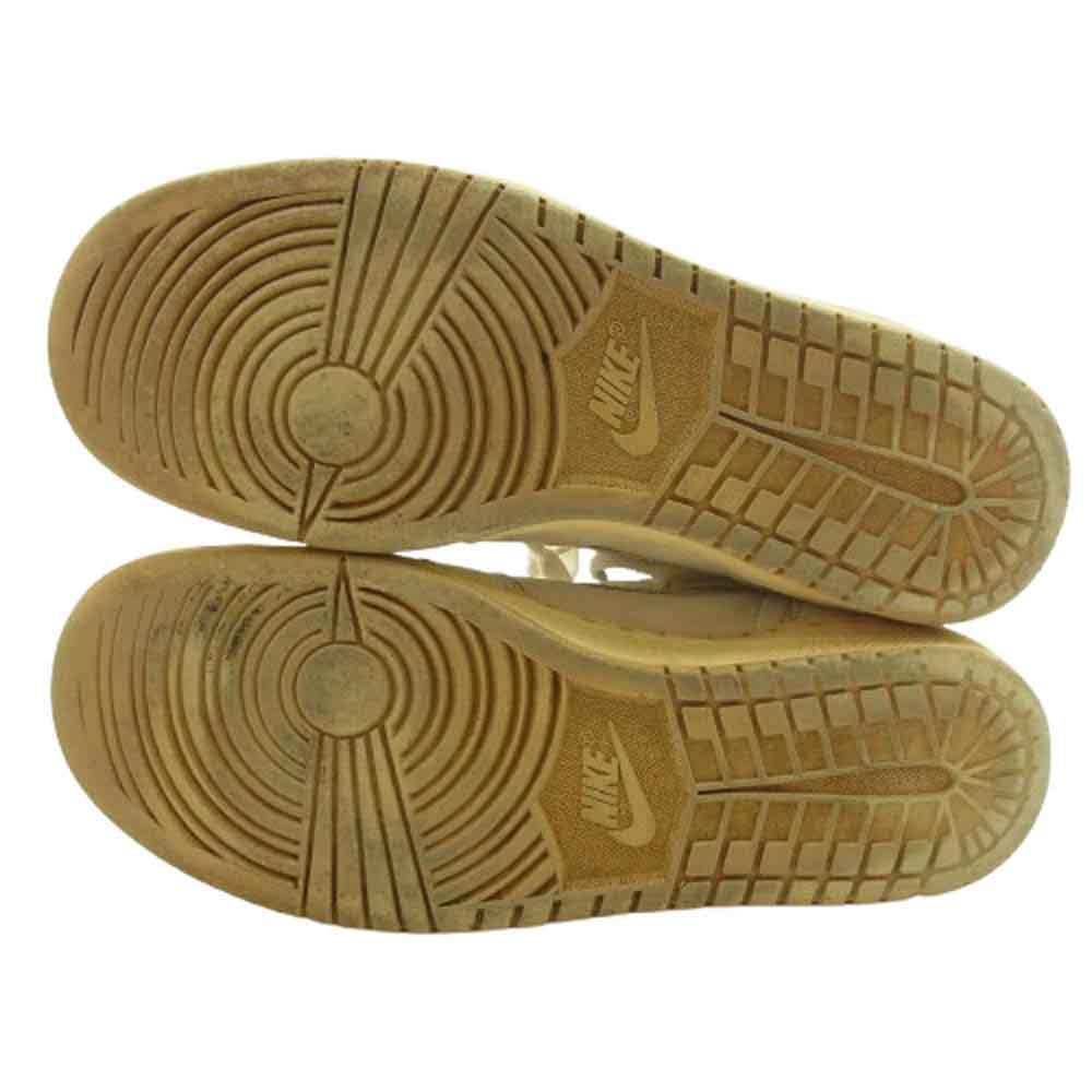 NIKE ナイキ 【観賞用】85年製 オリジナル AIR JORDAN1 エアジョーダン 1 ハイカット スニーカー WHITE × GREY ホワイト系 25.5cm程度【中古】