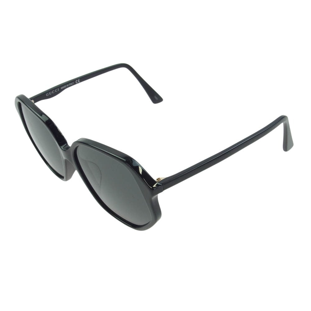 GUCCI グッチ GG0258SA サングラス アイウェア ブラック系 59□16-145【中古】