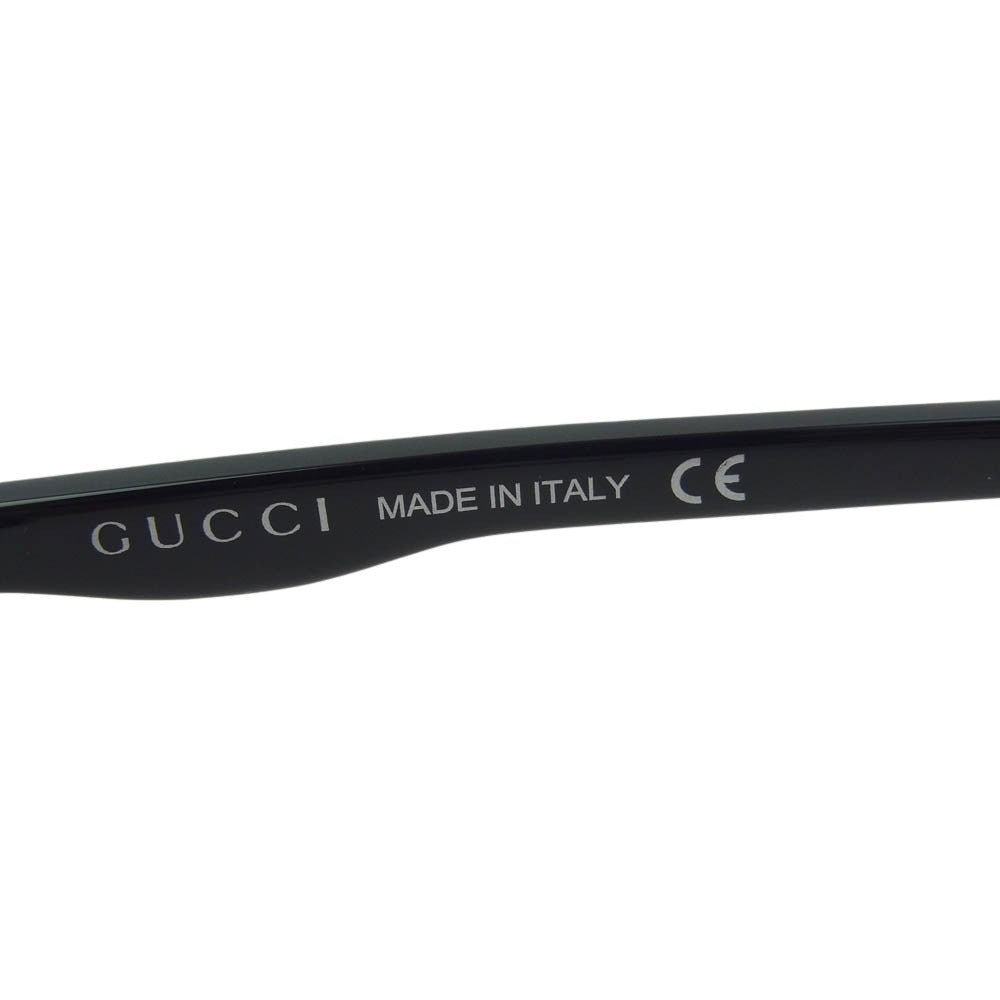 GUCCI グッチ GG0258SA サングラス アイウェア ブラック系 59□16-145【中古】