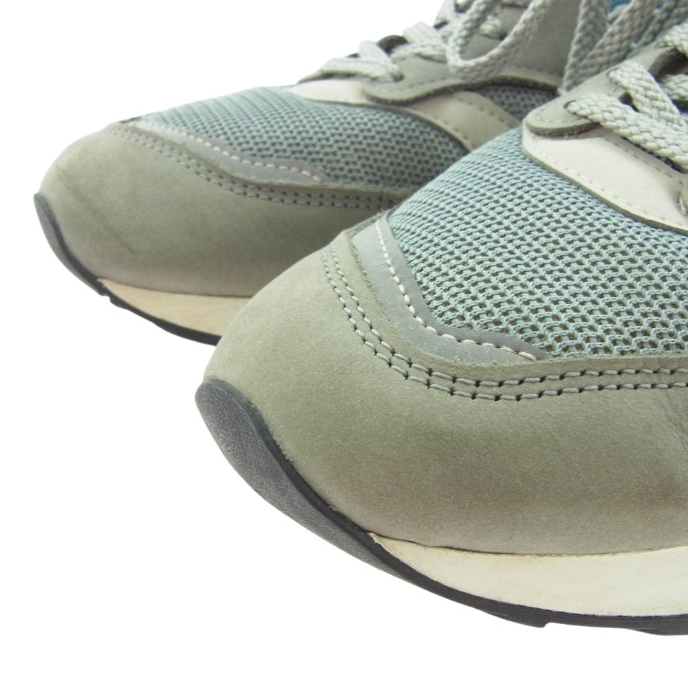 NEW BALANCE ニューバランス M1500BSG イングランド製 スエード ローカットスニーカー グレー系 UK8.5【中古】