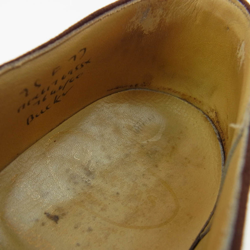 CHURCH'S チャーチ 旧チャーチ 3都市 BUCK スエード ウィングチップ