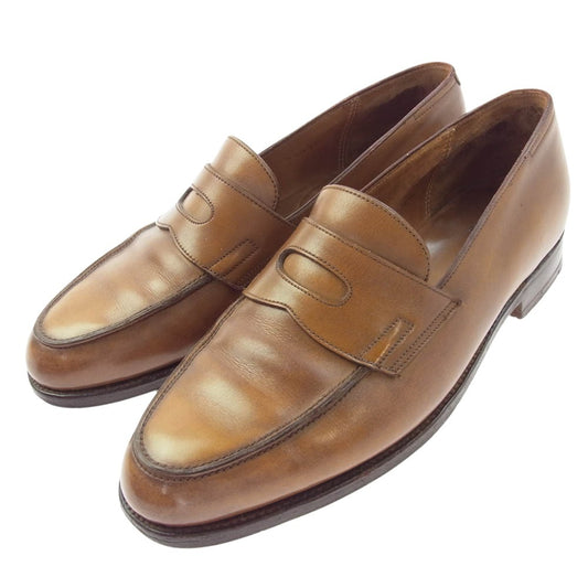 John Lobb ジョンロブ 900S LOPEZ ロペス レザー コインローファー ブラウン系 7【中古】