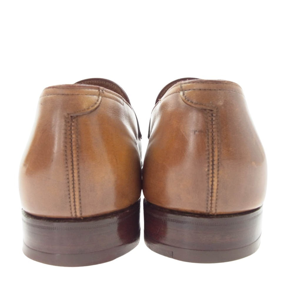 John Lobb ジョンロブ 900S LOPEZ ロペス レザー コインローファー ブラウン系 7【中古】