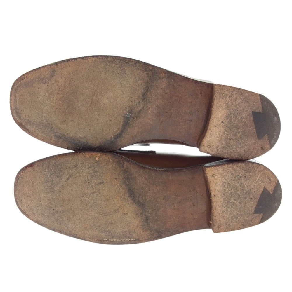 John Lobb ジョンロブ 900S LOPEZ ロペス レザー コインローファー ブラウン系 7【中古】