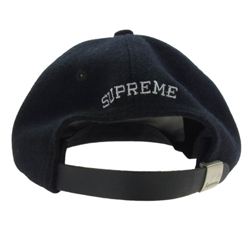 Supreme シュプリーム 17AW Wool S Logo 6-Panel Cap ウール Sロゴ 6パネル キャップ ブラック系【中古】
