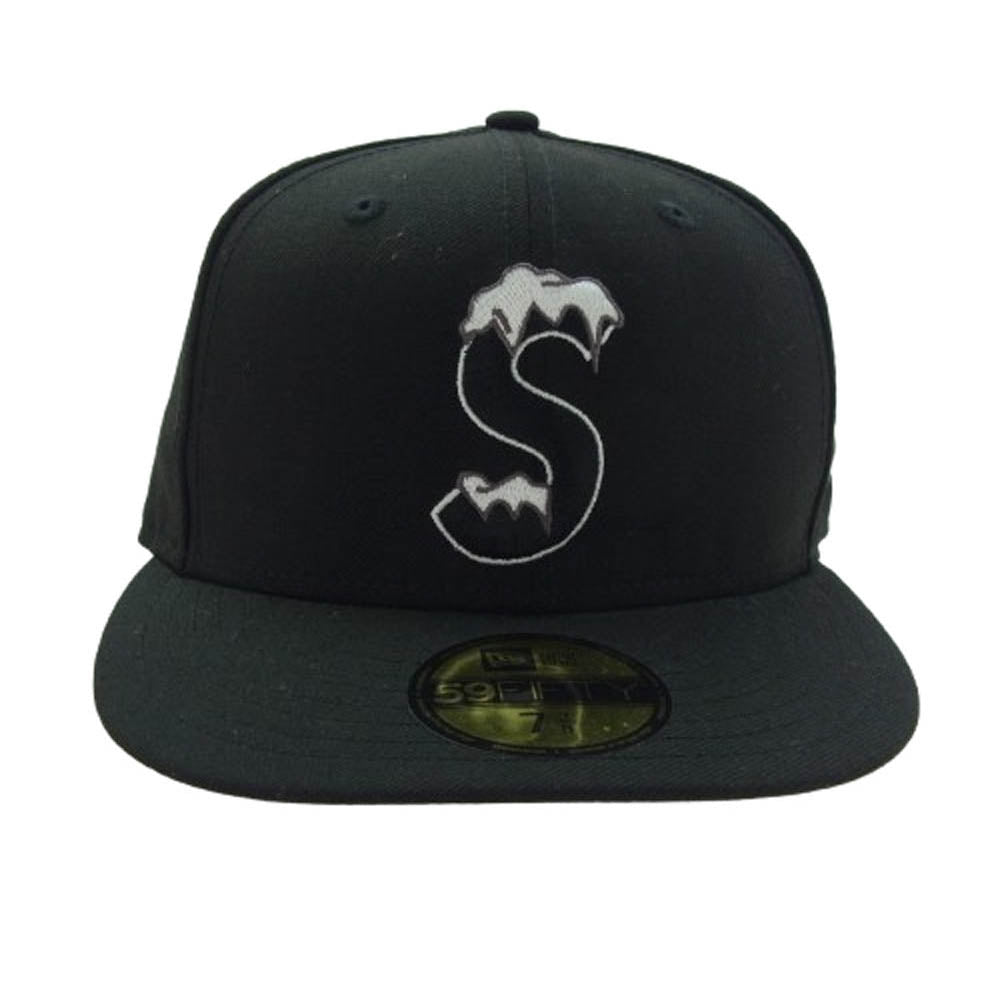 Supreme シュプリーム 20AW × NEW ERA ニューエラ S Logo New Era Sロゴ キャップ ブラック系【中古】