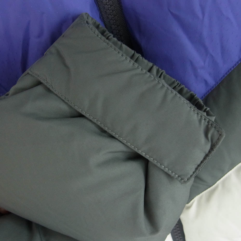 STUSSY ステューシー DOWN JACKET ダウン ジャケット グレー系 パープル系 L【中古】