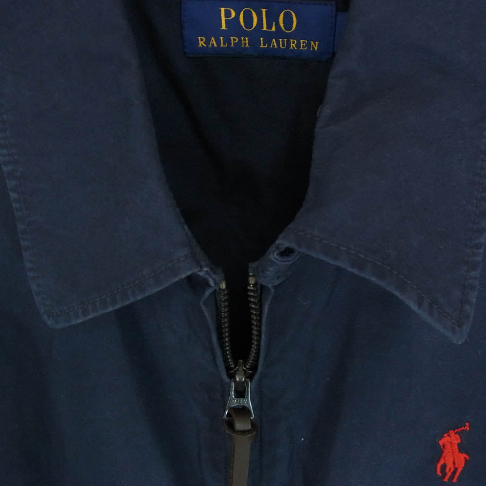 POLO RALPH LAUREN ポロ・ラルフローレン スウィングトップ ブルゾン ジャケット ネイビー系 M【中古】